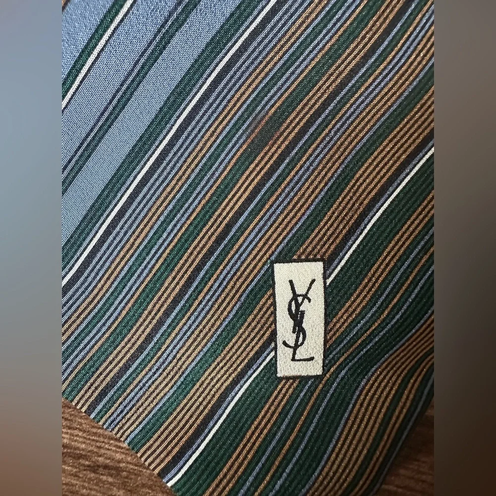 Yves Saint Laurent Vintage Silk Ties – Set of 2 – Made in Italy - Picture 3 of 8
